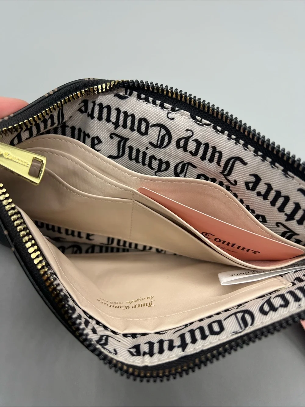 Juicy couture all out of love wristlet